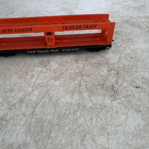 Vintage TYCO HO Scale Auto Loader Frisco Trailer Train Car SL-SF 2530 - no cars - Picture 4 of 12